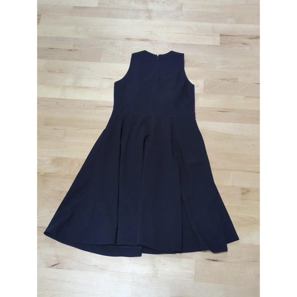 Dress The Population Catalina‎ Dress Navy Blue Sz XXL Sleeveless Fit And Flare - Picture 7 of 12